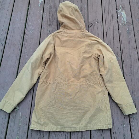 WoolRich Men Coat Jacket Parka Duck Size Medium Brown - Picture 3 of 15